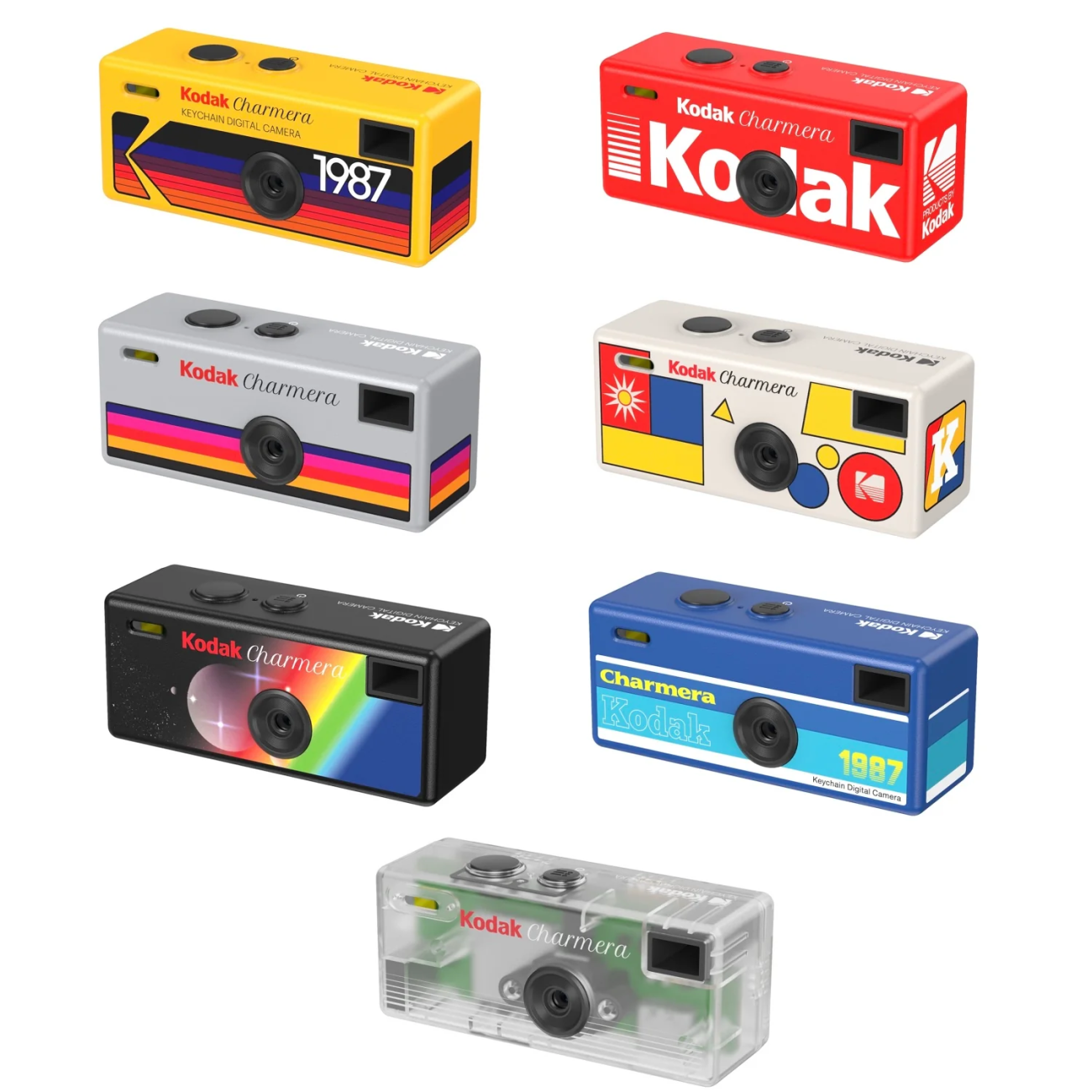 Kodak Charmera Keychain Digital Camera (Blind Box) - Calibrite